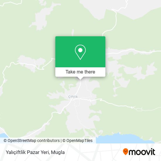 Yalıçiftlik Pazar Yeri map