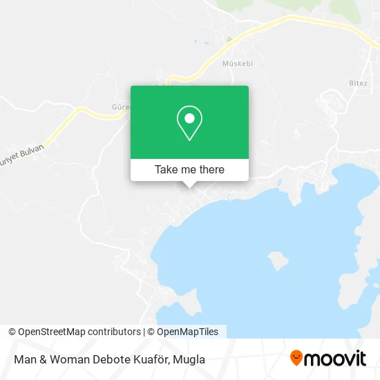 Man & Woman Debote Kuaför map