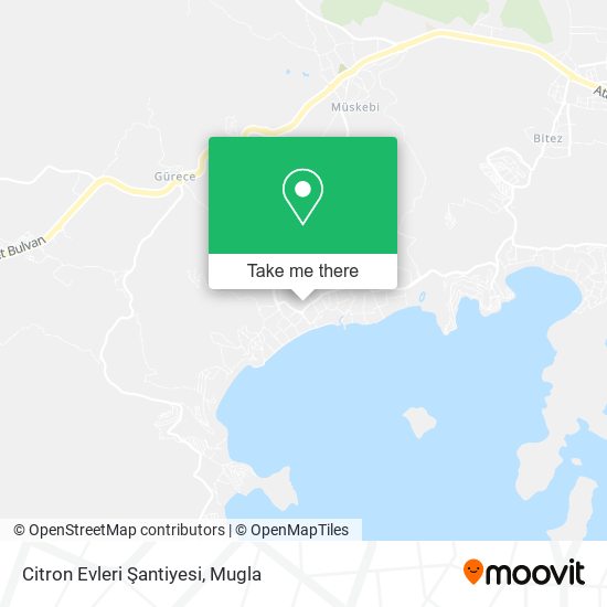 Citron Evleri Şantiyesi map
