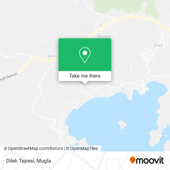 Dilek Tepesi map