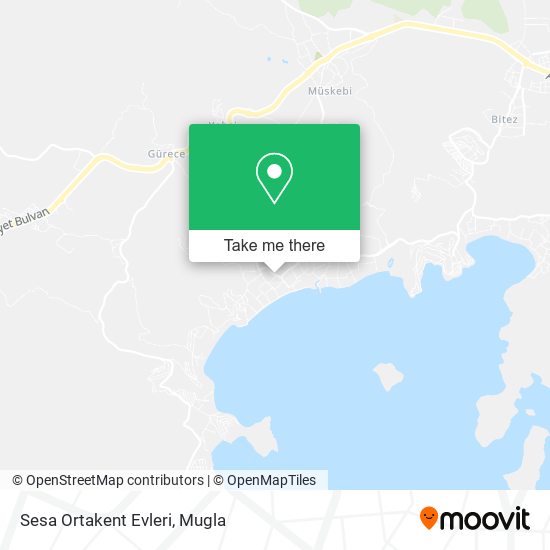 Sesa Ortakent Evleri map