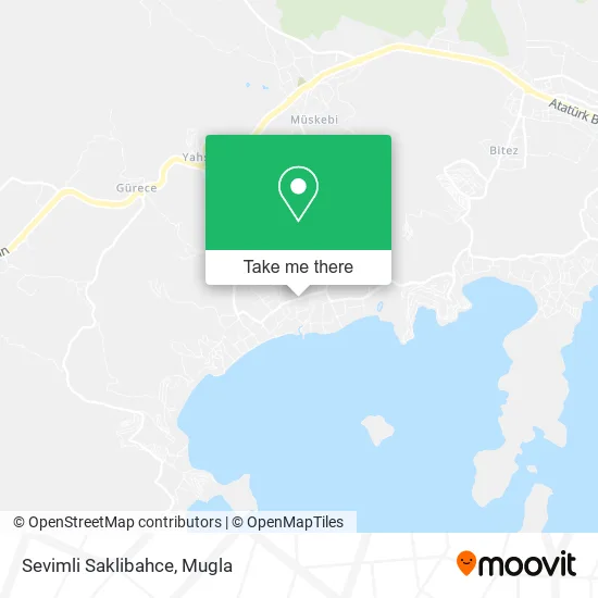 Sevimli Saklibahce map