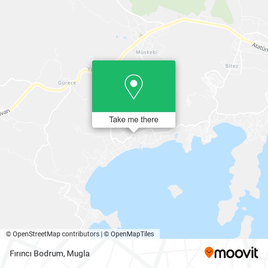 Fırıncı Bodrum map