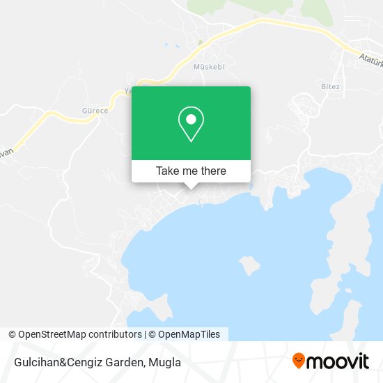 Gulcihan&Cengiz Garden map