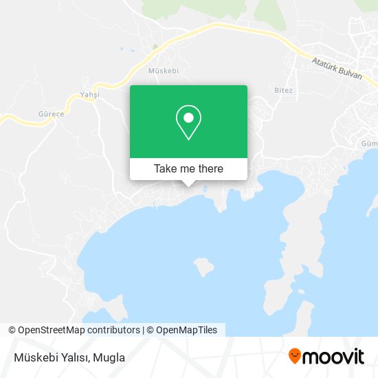 Müskebi Yalısı map