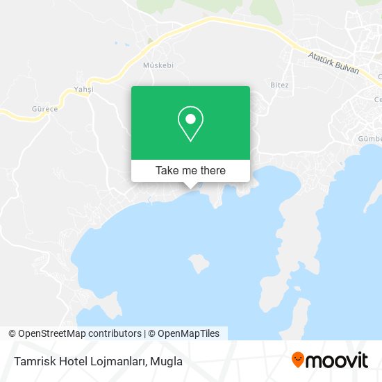 Tamrisk Hotel Lojmanları map