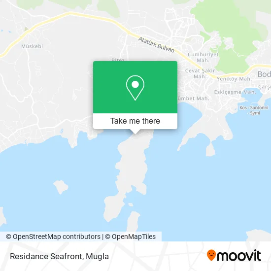 Residance Seafront map