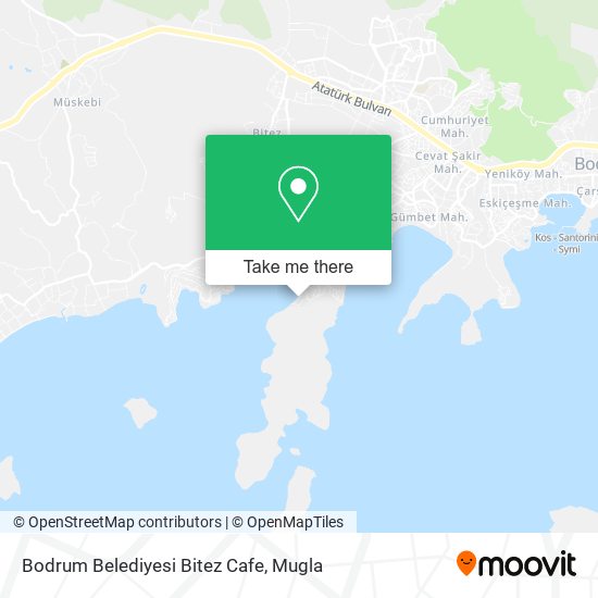 Bodrum Belediyesi Bitez Cafe map
