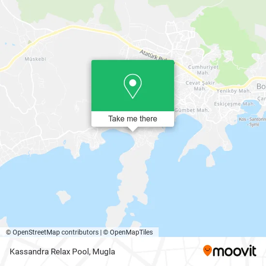 Kassandra Relax Pool map