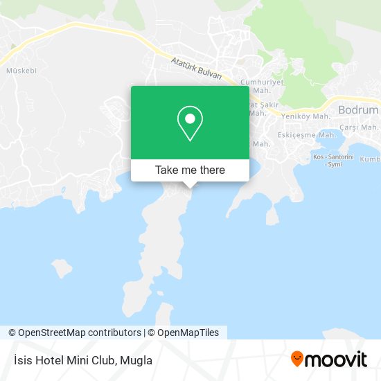 İsis Hotel Mini Club map