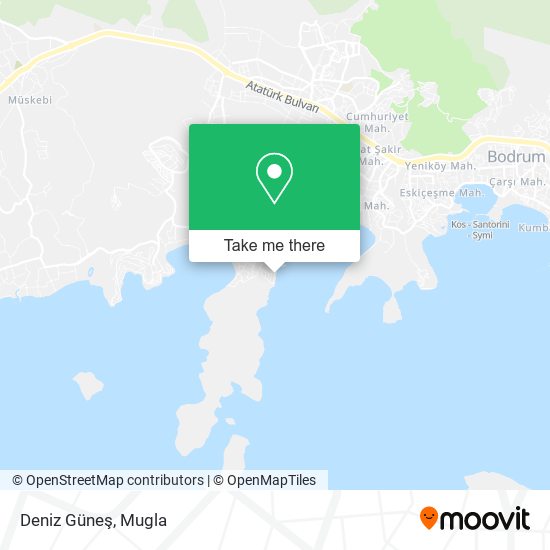 Deniz Güneş map