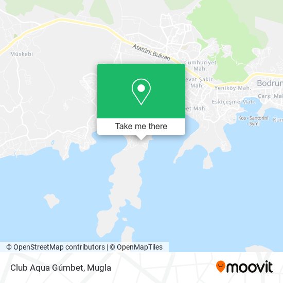 Club Aqua Gúmbet map