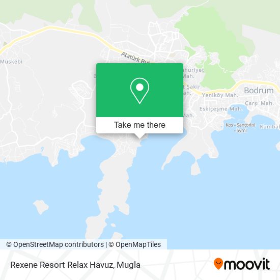 Rexene Resort Relax Havuz map