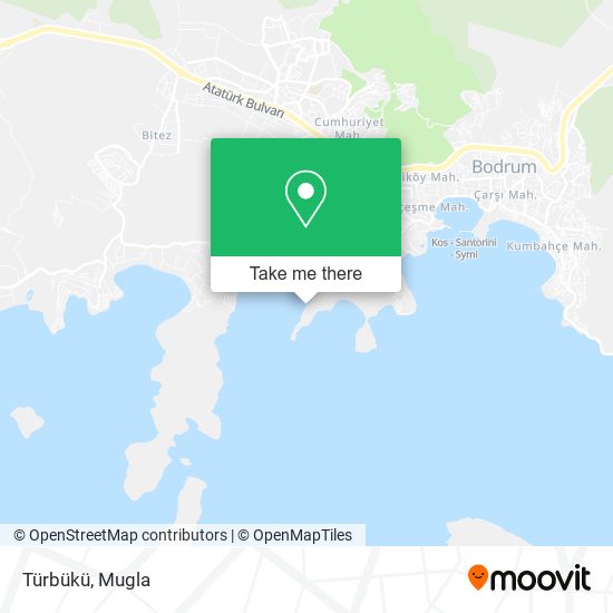 Türbükü map