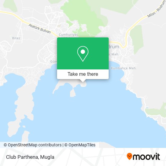 Club Parthena map