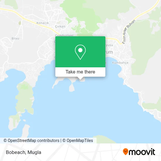 Bobeach map