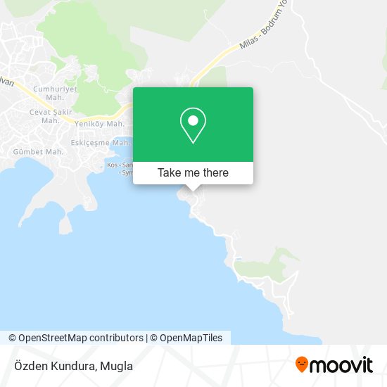 Özden Kundura map