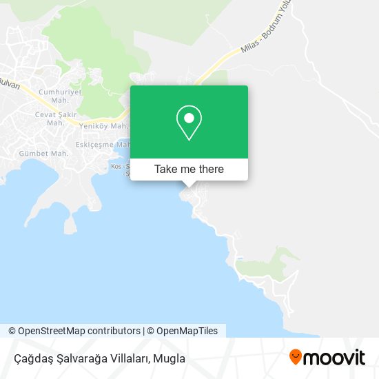 Çağdaş Şalvarağa Villaları map