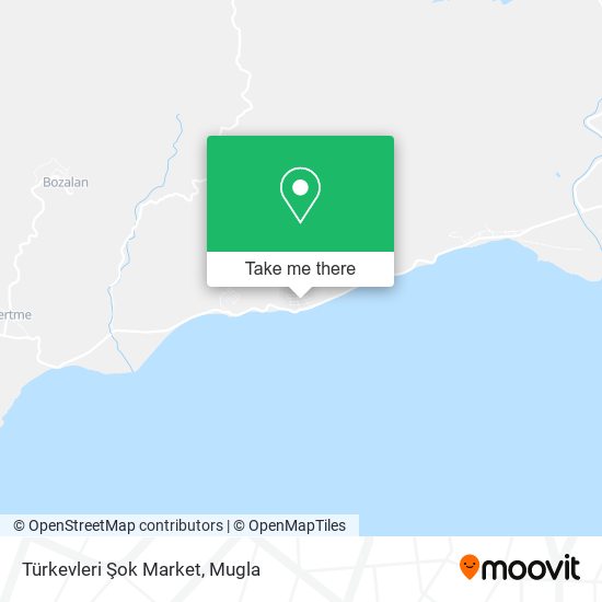 Türkevleri Şok Market map