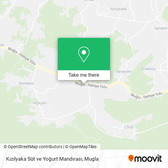 Kızılyaka Süt ve Yoğurt Mandırası map