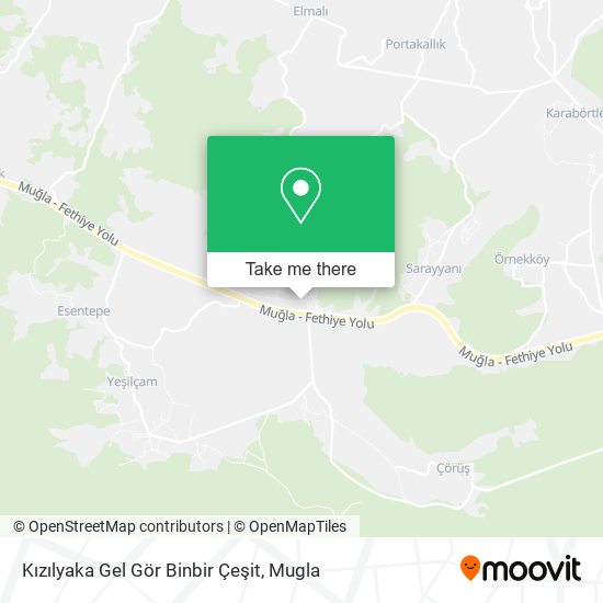Kızılyaka Gel Gör Binbir Çeşit map