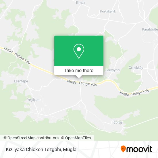 Kızılyaka Chicken Tezgahı map