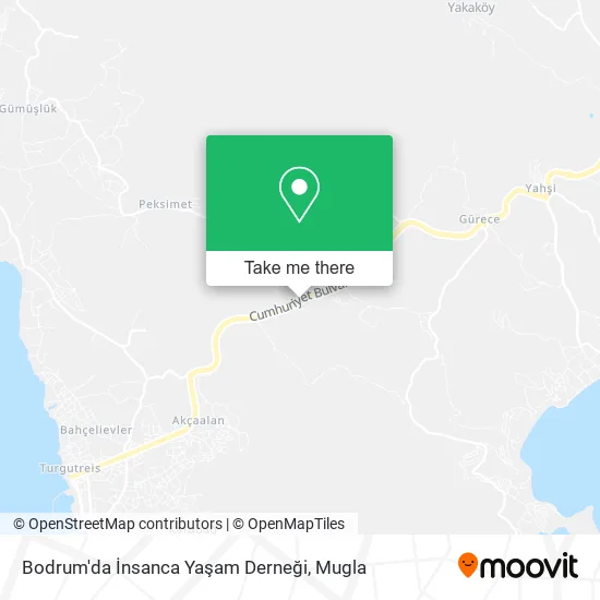 Bodrum'da İnsanca Yaşam Derneği map