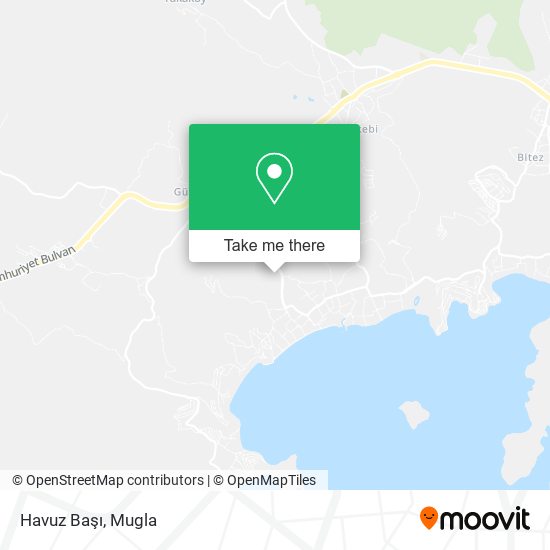 Havuz Başı map