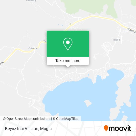 Beyaz Inci Villalari map