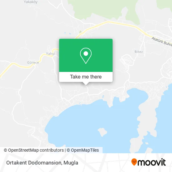 Ortakent Dodomansion map