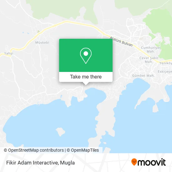 Fikir Adam Interactive map