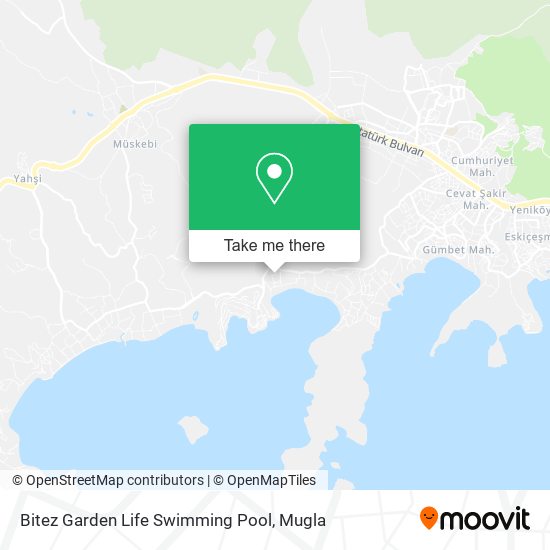 Bitez Garden Life Swimming Pool map