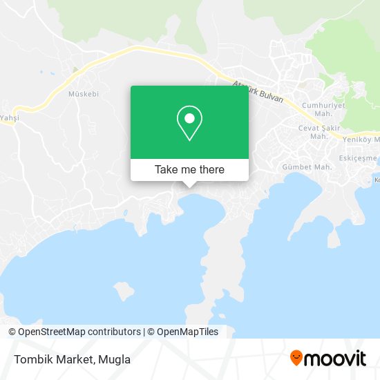 Tombik Market map