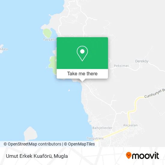 Umut Erkek Kuaförü map