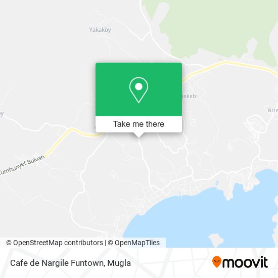 Cafe de Nargile Funtown map
