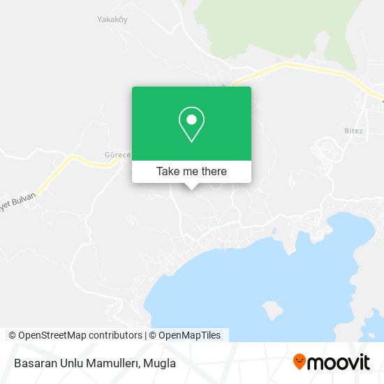 Basaran Unlu Mamullerı map