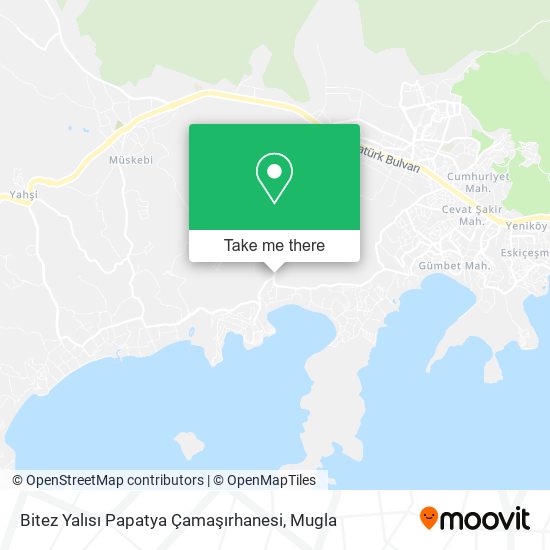 Bitez Yalısı Papatya Çamaşırhanesi map