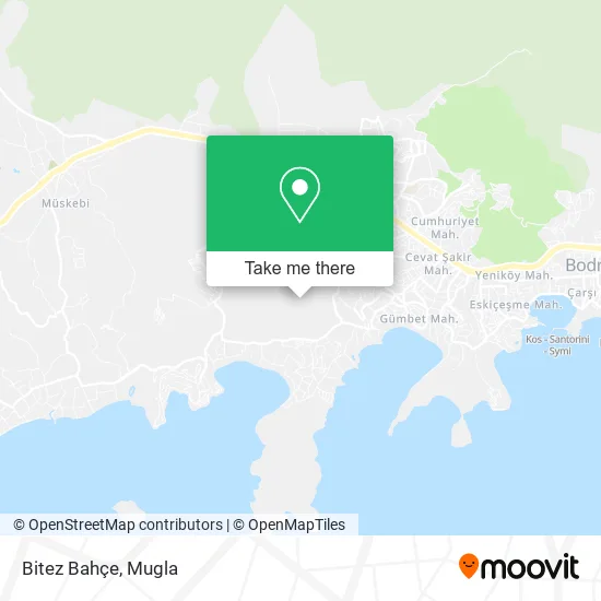Bitez Bahçe map