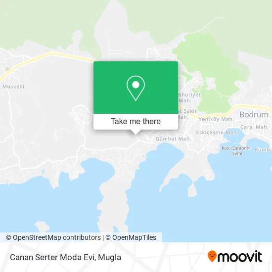 Canan Serter Moda Evi map