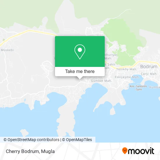 Cherry Bodrum map