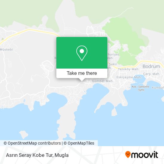 Asrın Seray Kobe Tur map