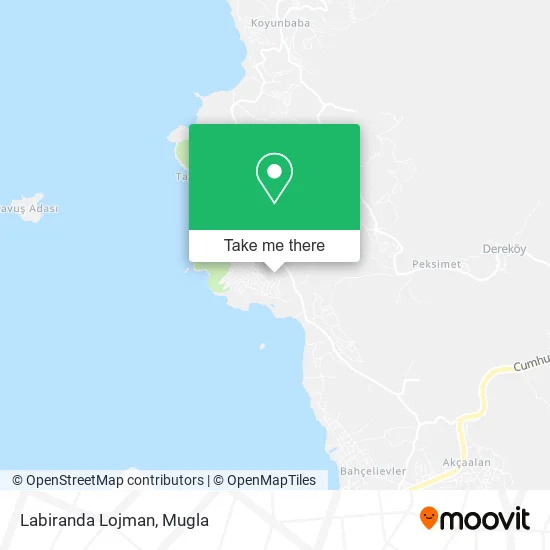 Labiranda Lojman map