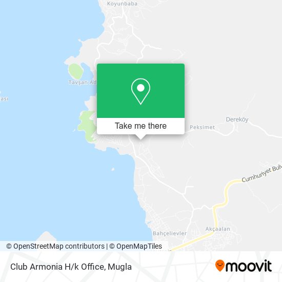 Club Armonia H/k Office map