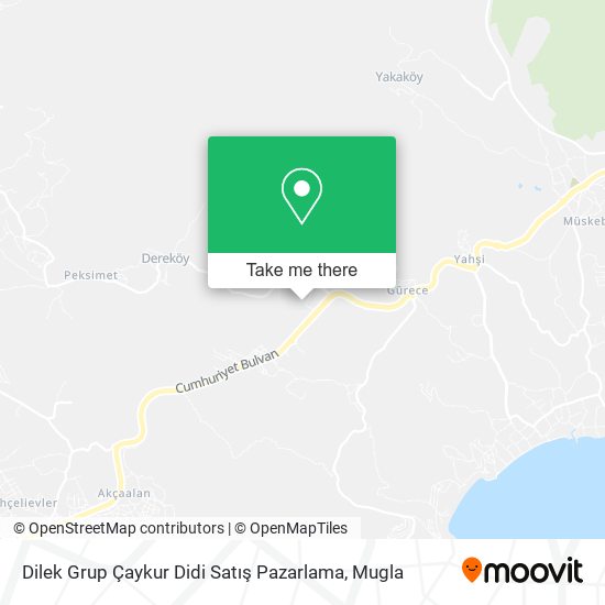 Dilek Grup Çaykur Didi Satış Pazarlama map
