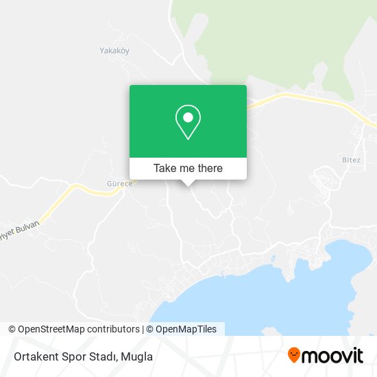 Ortakent Spor Stadı map