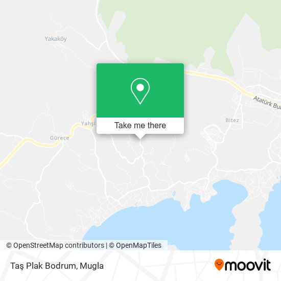 Taş Plak Bodrum map