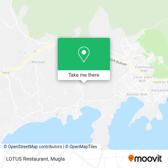 LOTUS Restaurant map