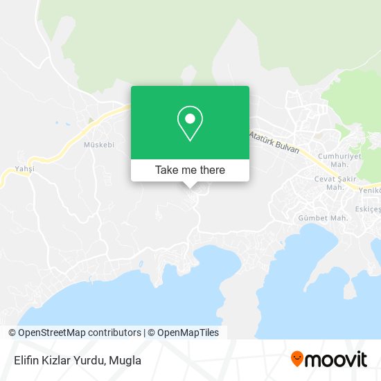 Elifin Kizlar Yurdu map