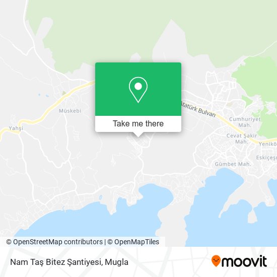 Nam Taş Bitez Şantiyesi map