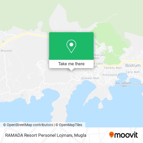RAMADA Resort Personel Lojmanı map